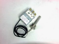 Wash Tank Thermostat - Silanos DC070 DC024 DC050 DC50A-700A Dishwasher - Old Style W/Probe,Nut & Seal