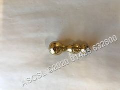 1 Hole Brass Finial - Queen Victoria - Potato Oven 4867 2 needed per machine