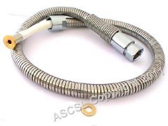 38" Flexible Inner & Outer Hose Assembly c/w End Fittings - Aquajet 