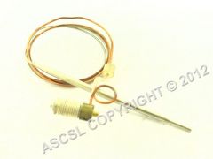 Thermostat Sensor Probe - Lotus Fryer F18-94G & Electolux Bain Marie 30-100°C, capillary length 1050mm