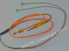 M9x1 500mm Thermocouple (c/w fly leads) - Lotus F2/13-78G Fryer Fits Many Models... Some Listed Below