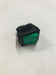 Green On/Off Switch - Polaris Zanussi & Sterling Pro Refrigerated Cupboards 250v Fitting 22mm x 30mm - Fits Many Models...