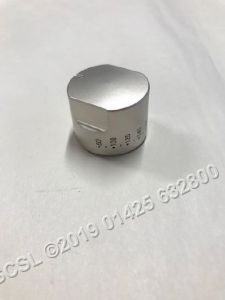 80-300c Silver Temperature Knob Kit - Unox XF193 Oven 