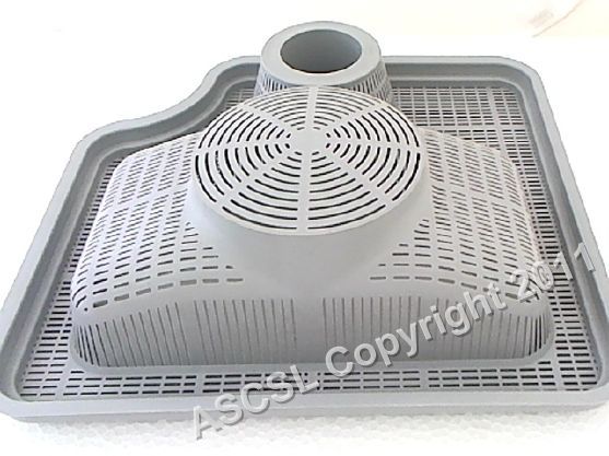 Wash Tank Filter 250mm x 265mm - Hoonved C60E Dishwasher 