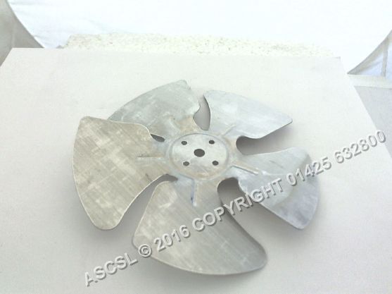 Metal Fan Blade - 154mm ø Aluminium Tefcold IC300SC