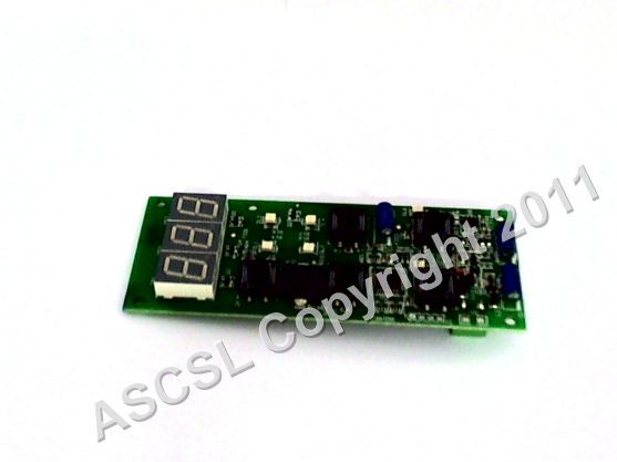 Display PCB- Zanotti UP190 BSB135T68F Freezer S/N Required