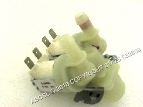 Double Solenoid Valve - MBM MC201CL Dishwasher Fits Many Makes & Models....