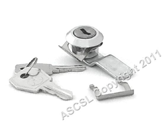 Lock & 2 Keys - Tefcold UFG1380 FCU1375 Fridge 