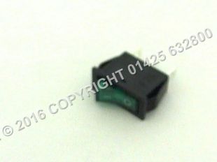 Universal Green Switch for Heating 30x11mm - Animo WKI-10/3 Water Boiler Also GAM Pizza Oven